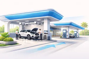 ADNOC vehicle testing