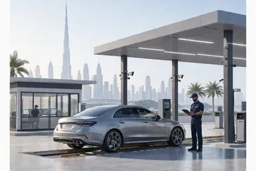 Vehicle testing in Dubai