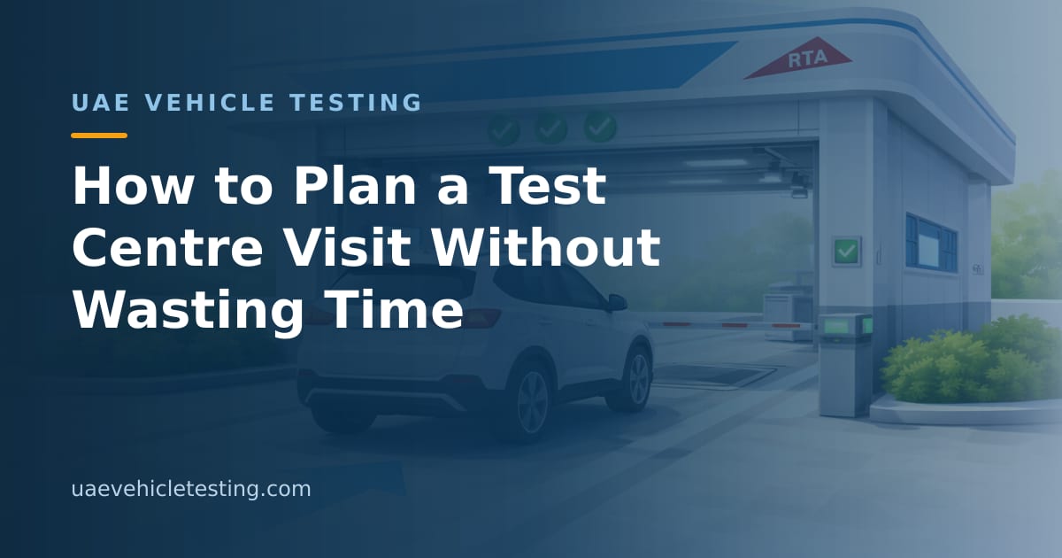 How to Plan a Test Centre Visit Without Wasting Time